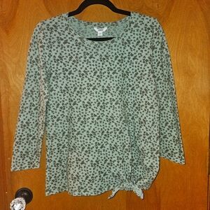 SONOMA Green Shirt SMALL